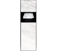 Niche de douche en acier inoxydable, niche murale encastrée pour rangement de salle de bain