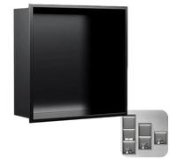 Niche de douche en acier inoxydable, organiseur encastré étanche pour rangement mural de salle de bain, installation facile, pas besoin de carrelage