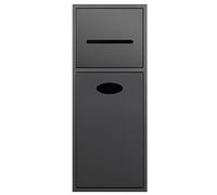 Niche De Douche en Acier Inoxydable, Support De Rangement Encastré pour Douche, Porte-Papier Toilette, 20 X 52 X 13,5 Cm, pour Salle De Bain D'Hôtel Ou De Résidence.,Red