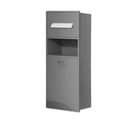 Niche de douche encastrable double couche en acier inoxydable - Design intégré durable pour salle de bain moderne