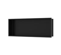 Niche de Douche Encastrable Salle de Bain, Niche de Douche Encastrée en Inox 304 Noir, Étagère Encastrée pour Rangement pour Shampoing et Articles de Toilette(333 * 942 * 100mm)