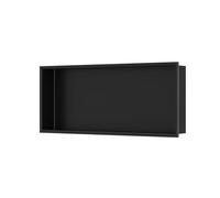 Niche de Douche Encastrable Salle de Bain, Niche de Douche Encastrée en Inox 304 Noir, Étagère Encastrée pour Rangement pour Shampoing et Articles de Toilette(333 * 790 * 100mm)