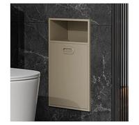 Niche de douche encastrée double couche en acier inoxydable, design intégré durable, organisateur de salle de bain étanche pour douches modernes