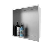 Niche de douche étagère de salle de bain étanche encastrée insert mural en acier inoxydable 304 pour rangement moderne de salle de bain design plus épais