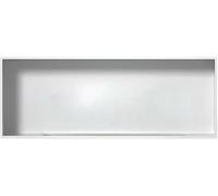 Niche de douche étanche en acier inoxydable 304 - Étagère de douche encastrée pour rénovation de la maison, blanc, 62 x 32 x 12,5 cm, solution de rangement durable pour l'organisation de la salle de