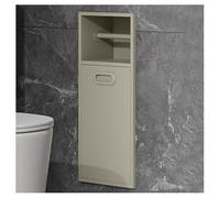 Niche de douche murale encastrée pour salle de bain, étagère en acier inoxydable avec poubelle pour le rangement de la maison et de l'hôtel, idéal pour une gestion efficace de l'espace
