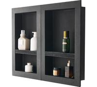 VEVOR Niche Douche Encastrable Murale Salle de Bain 40,6x61 cm + 40,6x61 cm