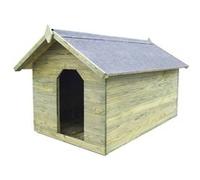 Vidaxl Niche De Jardin Avec Toit Ouvrant Pour Chien Pin Imprégné Fsc