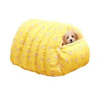 Niche de lit pour Chat - Lit d'intérieur pour Chat - Lit Chaud pour Animaux de Compagnie - 50 x 40 x 30 cm - Tente de Maison Douce et Confortable - Amovible et Lavable - pour Toute l'année -