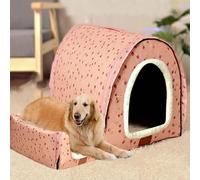 Niche de luxe pour chien et chat de grande et moyenne taille XXL (92 x 68 x 72 cm), H
