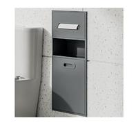 Niche de papier toilette encastrée pour salle de bain, hôtel et résidentiel