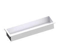 Niche de rangement à encastrer BERNSTEIN BS156010-15 x 60 x 10 cm - couleur sélectionnable, Couleur:Blanc