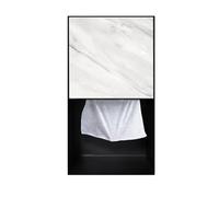 Niche de rangement encastrée pour douche avec inserts pour l'organisation de la salle de bain