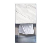 Niche de rangement encastrée pour douche avec inserts pour l'organisation de la salle de bain