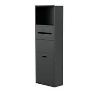 Niche de Salle de Bain en Acier Inoxydable, Poubelle, Toilette, Armoire de Rangement de Brosse, Support de Rangement de boîte à tiroirs, Salle de Douche encastrée Non carrelée, adaptée aux c