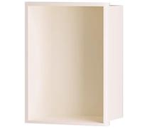 Niche de salle de bain en acier inoxydable, support de rangement pour articles de toilette pour cuisine salon chambre à coucher, étagère de rangement de livres intégrée pour le logement de bureau