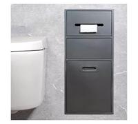 Niche de Salle de Bain Étagère Douche en Acier Inoxydable, de Douche, Organisateur de Porte Murale, Insert de Rangement Intégré, Rangement de pour Shampoing, Savon, Articles de Toilette