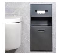 Niche de Salle de Bain Étagère Douche en Acier Inoxydable, de Douche, Organisateur Mural Encastré, Porte pour Hôtels, Maisons, Porte-Papier Toilette, Rangement de pour Shampoing, Savon, Arti