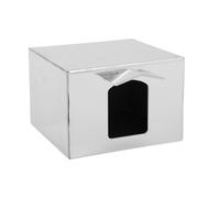 Niche d'extérieur pour chat imperméable avec feuille d'aluminium et | Maison pour chat résistante aux intempéries pour animaux de compagnie jusqu'à 7,5 kg pour l'été, chemin de jardin, parc