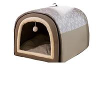 Niche d'hiver auto-chauffante pour chien et chat de petite et moyenne taille (5, L)