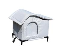 Niche d'hiver pour chat - Lit imperméable et chaud pour chat avec double Si