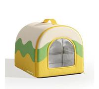 Niche D'intérieur Transportable Niche Souple Pliable Cachette Portable pour Petits Chiens, Nouveaux Animaux Compagnie, Déplacement, Chambre, Color to 5, M