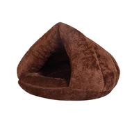 Niche en forme de tipi pour petits chiens et niche en peluche douce lavable en machine