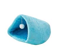 Niche en forme de tipi pour petits chiens et niche en peluche douce lavable en machine