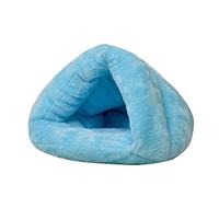 Niche en forme de tipi pour petits chiens et niche en peluche douce lavable en machine