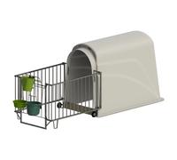 Niche enclos léger Kerbl Master Plus Blanc TU