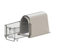Niche enclos léger Kerbl Premium Plus Blanc TU