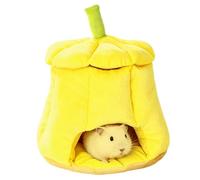 Niche hérisson Tana en peluche fermée amovible en forme de | Tana Hamster lavable pour Noël, léthargie hivernale de pétaure de sucre, chinchillas et petits animaux