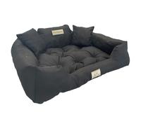 Niche lit pour chien plusieurs couleurs disponibles 100 x 75 gris foncé taille L