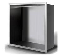 Niche Murale de Salle de Bain en Acier Inoxydable étagère de Rangement encastrée pour Douche étagère à Plusieurs Niveaux pour Salon et Chambre à Coucher