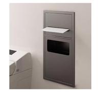 Niche Murale de Salle de Bain en Acier Inoxydable étagère encastrée Organiseur de Douche Poubelle intégrée alcôve pour Cuisine Salon Chambre à Coucher étagère de Rangement