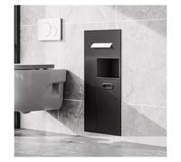 Niche Murale de Salle de Bain en Acier Inoxydable étagère encastrée pour Salle de Bain Cuisine et Salon Solution de Rangement Moderne et intégrée pour alcôve Durable et élégante