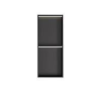 Niche Murale de Salle de Bain en Acier Inoxydable étagère Murale encastrée pour Rangement de Salle de Bain Armoire étanche Pas Besoin de carrelage Installation Facile
