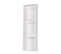 Niche Murale de Salle de Bain en Acier Inoxydable étagère Murale encastrée prête à être carrelée pour Le Rangement et l'organisation de la Salle de Bain étanche Non nécessaire