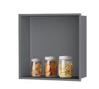 Niche Murale de Salle de Bain Niche de Douche encastrée étanche Rangement Mural intégré en Acier Inoxydable 304 pour la décoration de la Salle de Bain