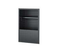 Niche Murale en Acier Inoxydable de Douche Douche Encastrée pour Salle de Bain, Rangement Mural Étanche Et Carrelé, Étagère de Salle de Bain Intégrée, Prête À Carreler