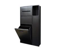 Niche murale encastrée avec double étagère, solution de rangement cachée pour salle de bain, cuisine et hôtel