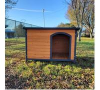 Niche - Natura - Toit Plat - Taille XL - Bois 10mm - Marron