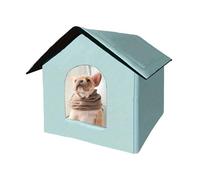 Niche pour chat d'extérieur - Niche en forme de tente | Oxford pour chat errant pour extérieur, terrasse, balcon, jeux, cachette, animaux