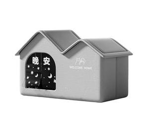 Niche pour chat d'extérieur pour l'hiver Grotte pliable fermée pour | Grotte de chaleur pour chatons errants pour gardiens d'animaux de compagnie, sauveteurs, cour, jardin, parc, entrée