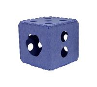 Niche pour Chat en Forme de Casse-tête en Forme de Puzzle - Cube d'intérieur Lavable pour Chiot et de Moins de 5 à 10 kg