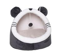 Niche pour chat errant, abri d'extérieur semi-fermé, niche pliable pour chien et chat avec résistante aux rayures et antidérapante, abri chaud pour chats et chiens