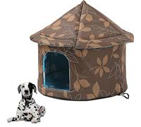 Niche pour Chat Exterieur Isole?e Hiver - Chenil pour Chien Exterieur | Chauffante pour Chien Isolée Grotte Abri Chat Exterieur Petit Abri Chat Exterieur Hiver Etanche pour Chats et Chiens Errants