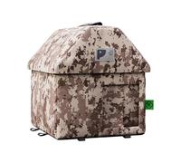 Niche Pour Chat Extérieur,Maison pour Animal d'Extérieur Hiver Imperméable Pliable avec Coussin Doudou - Abri Enclos pour Animaux d'Extérieur | Pour Communauté Balcon Terrasse Cour Pelouse Bord de Rou