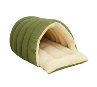 Niche pour chat - Nid de couchage amovible pour animal domestique - Lits d'intérieur doux pour chatons de petite, moyenne et grande taille, chiot, salon, jardin, cour