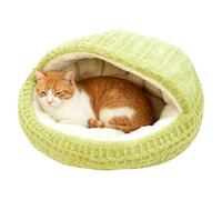 Niche pour chat - Petit lit chaud et confortable - Antidérapant - Pour la maison, le dortoir, la chambre à coucher, le salon, le balcon